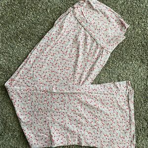 Motherhood Maternity Pink Floral Sleep Pants